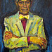 Портрет Виктора Кочнева. 2011. Холст, масло. 100х70